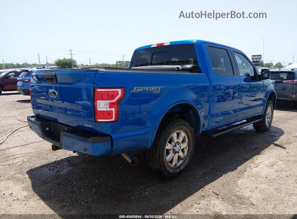 1FTEW1EP4LKD89475 2020 FORD F150 Blue უკანა მარჯვენა