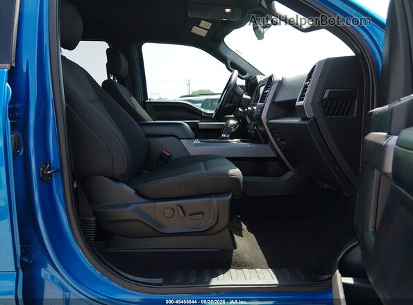 1FTEW1EP4LKD89475 2020 FORD F150 Blue წინა სალონის ხედი