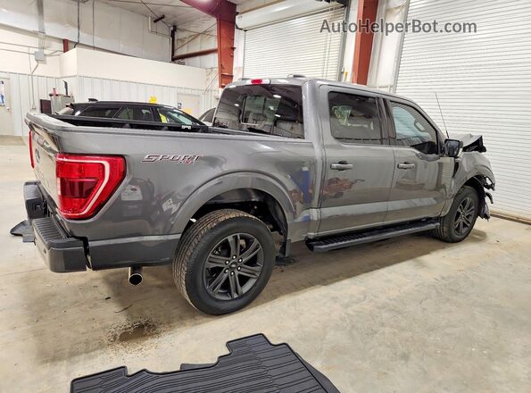 1FTEW1EP4PKE00657 2023 FORD F150 Gray Հետևի աջ