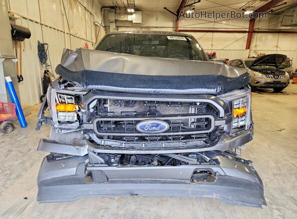 1FTEW1EP4PKE00657 2023 FORD F150 Gray Դիմացի տեսք