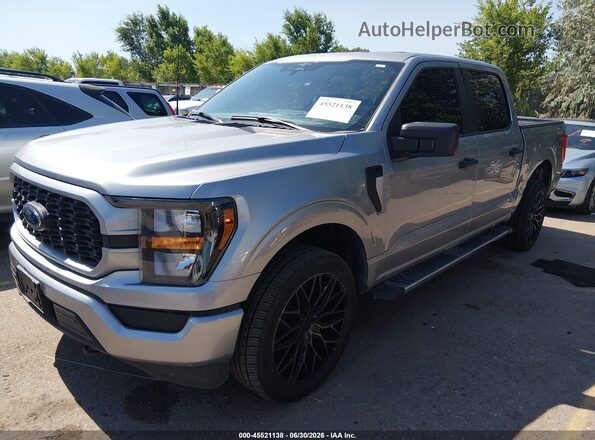 1FTEW1EP4PKF67424 2023 FORD F150 Gray Вид спереду