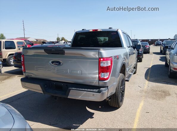 1FTEW1EP4PKF67424 2023 FORD F150 Gray Задня права чверть