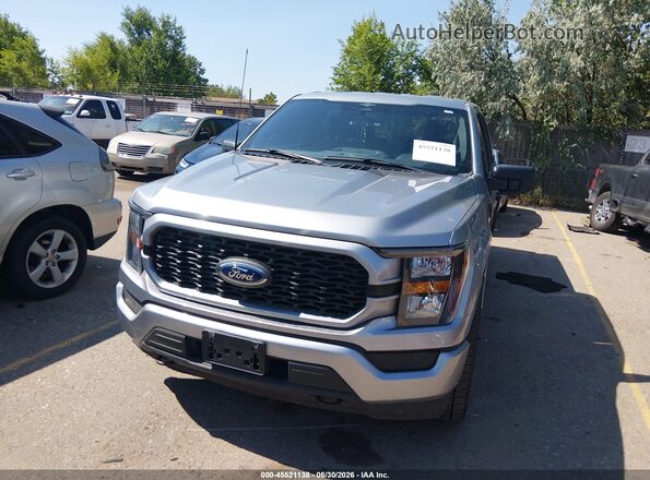 1FTEW1EP4PKF67424 2023 FORD F150 Gray Вид щитка приладів