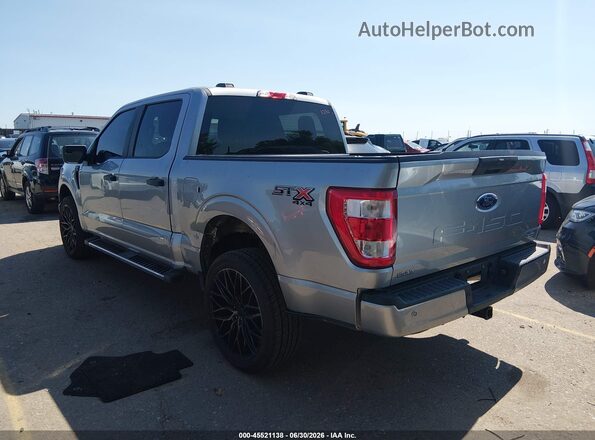 1FTEW1EP4PKF67424 2023 FORD F150 Gray Панорамний вид салону 360°