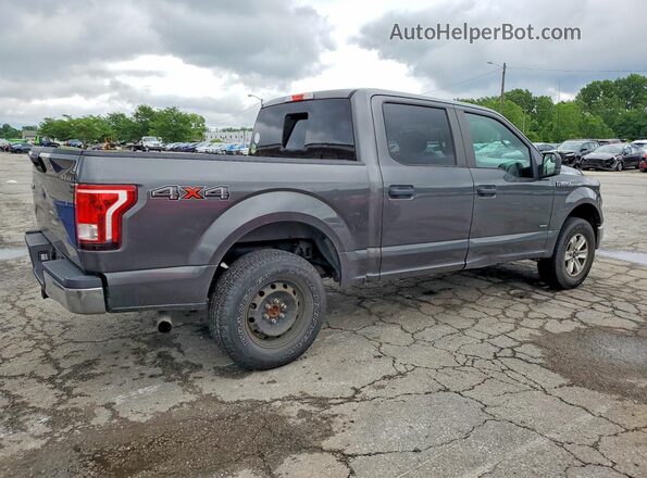 1FTEW1EP5GFA84324 2016 FORD F150 Gray Rear right