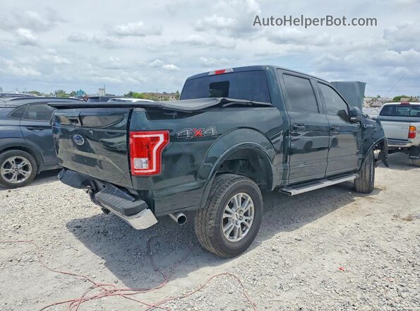 1FTEW1EP5GFB64917 2016 FORD F150 Green Rear right