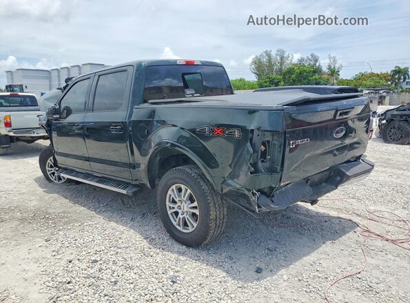 1FTEW1EP5GFB64917 2016 FORD F150 Green Rear left