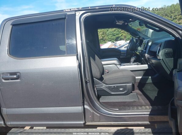 1FTEW1EP5GFC26610 2016 FORD F150 Gray Front interior view