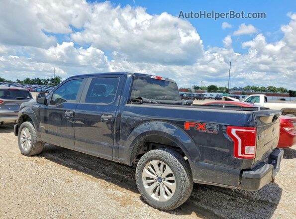 1FTEW1EP5GFC44699 2016 FORD F150 Black Հետևի ձախ