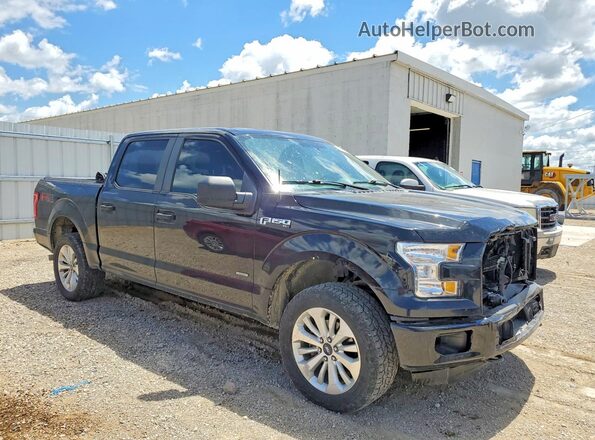 1FTEW1EP5GFC44699 2016 FORD F150 Black Առջևի աջ