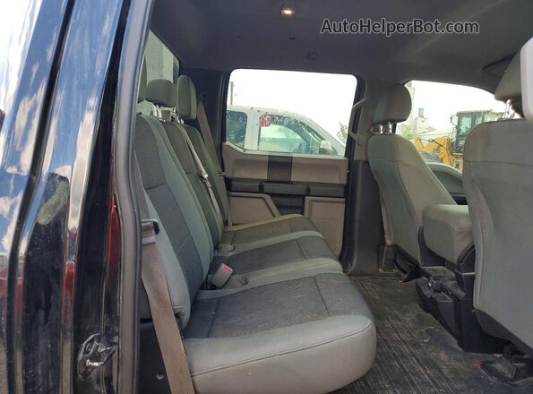 1FTEW1EP5GFC44699 2016 FORD F150 Black Հետևի նստատեղերի տեսք