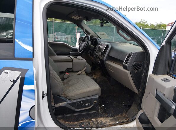 1FTEW1EP5GFD53082 2016 FORD F150 White Widok wnętrza z przodu