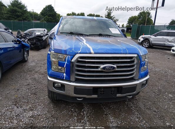 1FTEW1EP5GFD53082 2016 FORD F150 White Widok z przodu