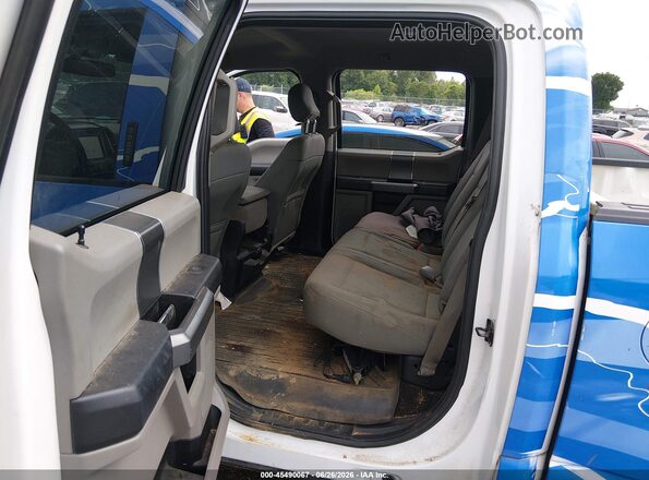 1FTEW1EP5GFD53082 2016 FORD F150 White Widok naklejki z numerem VIN