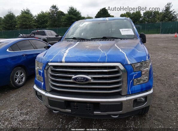 1FTEW1EP5GFD53082 2016 FORD F150 White Widok zestawu wskaźników