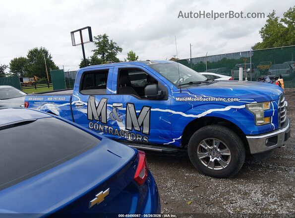 1FTEW1EP5GFD53082 2016 FORD F150 White Widok wnętrza z tyłu