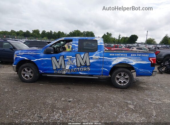 1FTEW1EP5GFD53082 2016 FORD F150 White Widok wnętrza 360 stopni