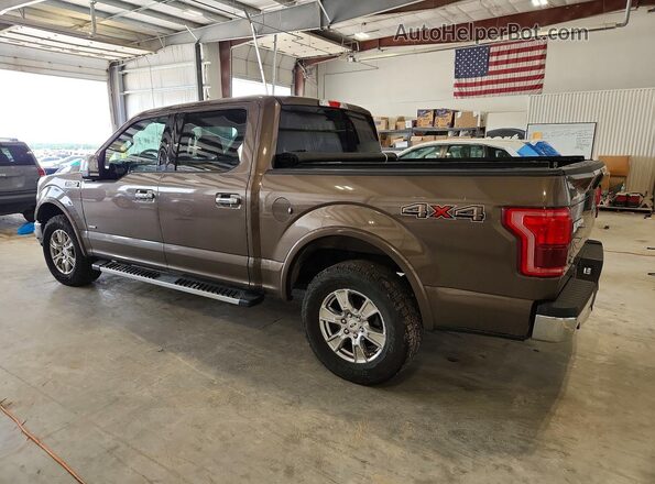 1FTEW1EP5GKD56586 2016 FORD F150 Brown 