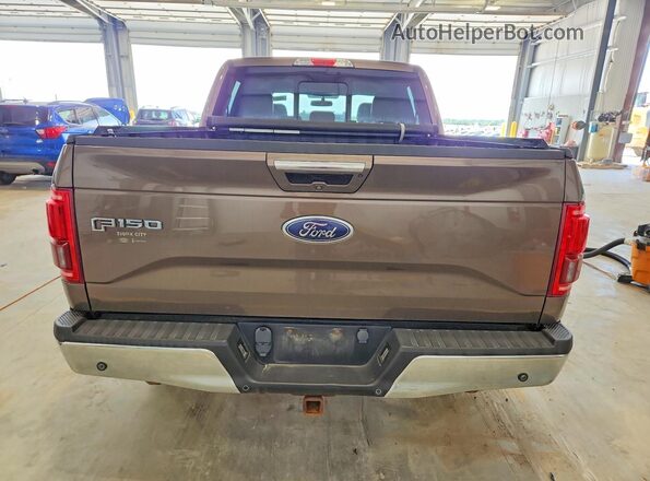 1FTEW1EP5GKD56586 2016 FORD F150 Brown 