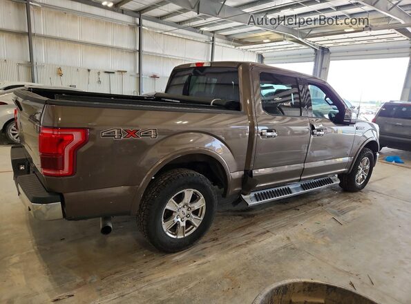 1FTEW1EP5GKD56586 2016 FORD F150 Brown 
