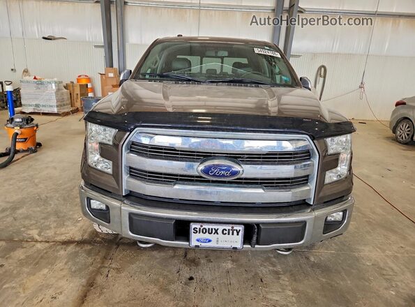 1FTEW1EP5GKD56586 2016 FORD F150 Brown 