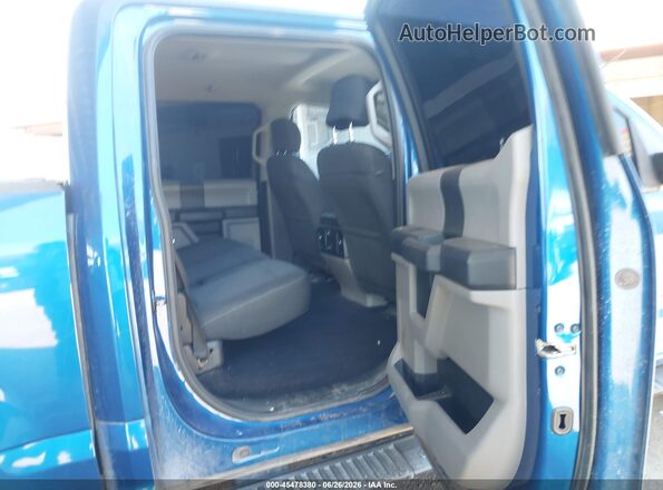 1FTEW1EP5HFC00462 2017 FORD F150 Blue VIN კოდის სტიკერის ხედი