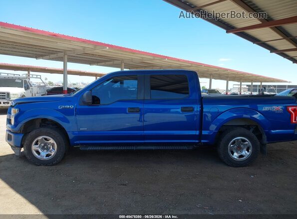 1FTEW1EP5HFC00462 2017 FORD F150 Blue სალონის 360-გრადუსიანი ხედი