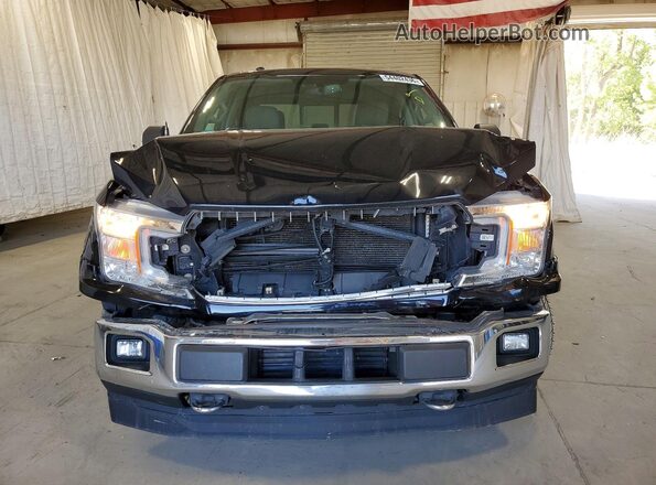 1FTEW1EP5JFA03426 2018 FORD F150 Black Widok z przodu