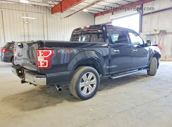 1FTEW1EP5JFA03426 2018 FORD F150 Black Tył prawy