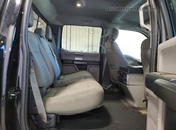 1FTEW1EP5JFA03426 2018 FORD F150 Black Widok tylnych siedzeń