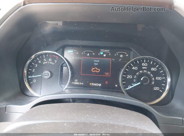 1FTEW1EP5JFA90471 2018 FORD F150 White უკანა სავარძლების ხედი