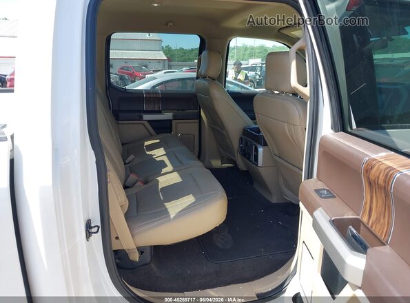 1FTEW1EP5JFA90471 2018 FORD F150 White VIN კოდის სტიკერის ხედი