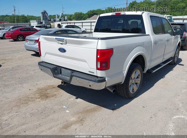 1FTEW1EP5JFA90471 2018 FORD F150 White უკანა მარჯვენა