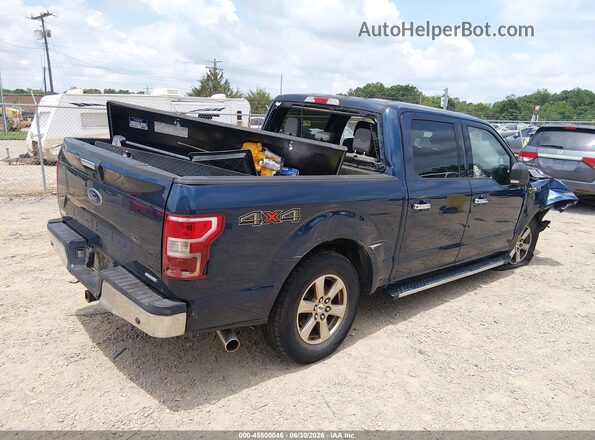 1FTEW1EP5JFA92379 2018 FORD F150 Blue Tył prawy