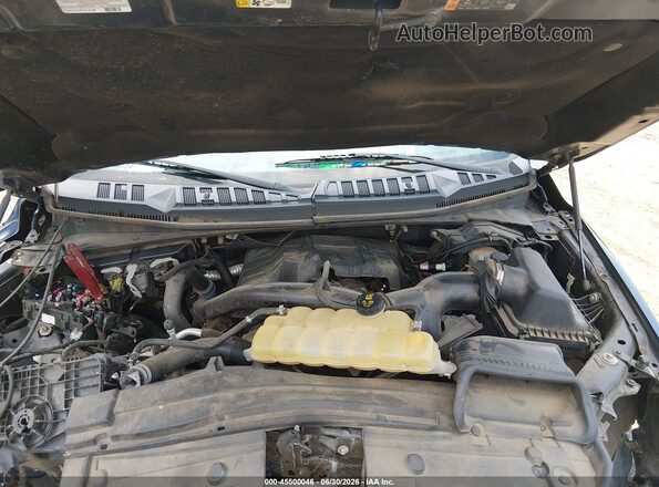 1FTEW1EP5JFA92379 2018 FORD F150 Blue Widok z tyłu
