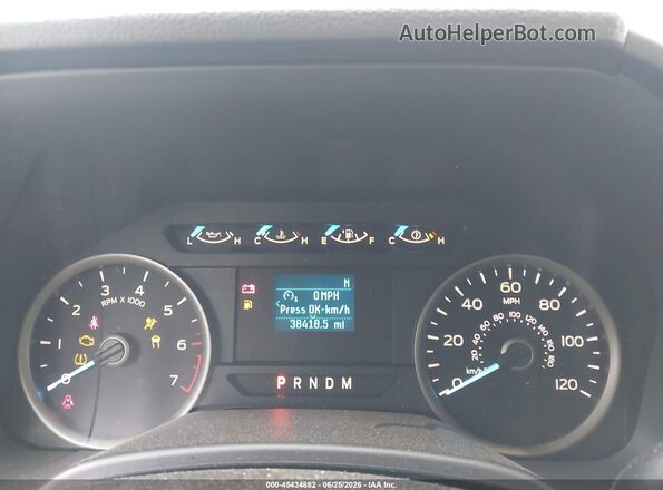 1FTEW1EP5JFB02960 2018 FORD F150 Blue უკანა სავარძლების ხედი