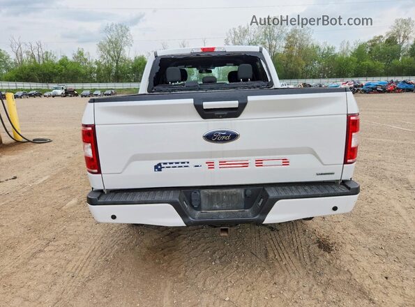 1FTEW1EP5JFC42376 2018 FORD F150 White უკანა ხედი