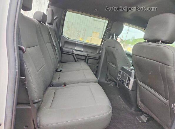 1FTEW1EP5JFC42376 2018 FORD F150 White უკანა სავარძლების ხედი