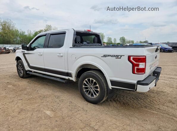 1FTEW1EP5JFC42376 2018 FORD F150 White უკანა მარცხენა