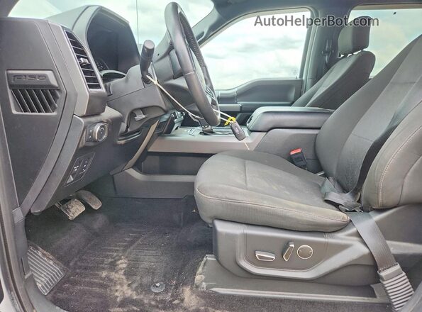 1FTEW1EP5JFC42376 2018 FORD F150 White წინა სალონის ხედი