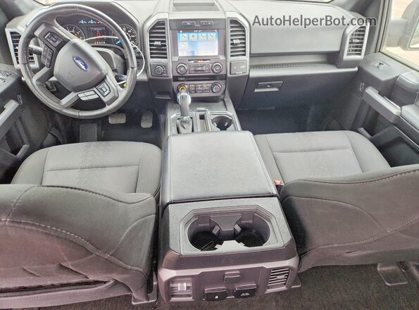 1FTEW1EP5JFC42376 2018 FORD F150 White წინა პანელის ხედი