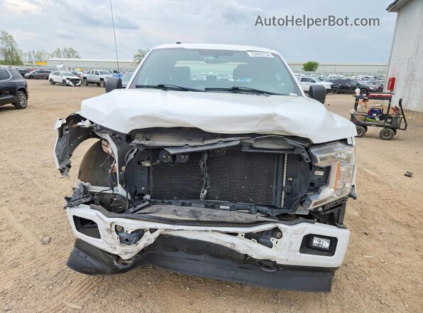 1FTEW1EP5JFC42376 2018 FORD F150 White წინა ხედი