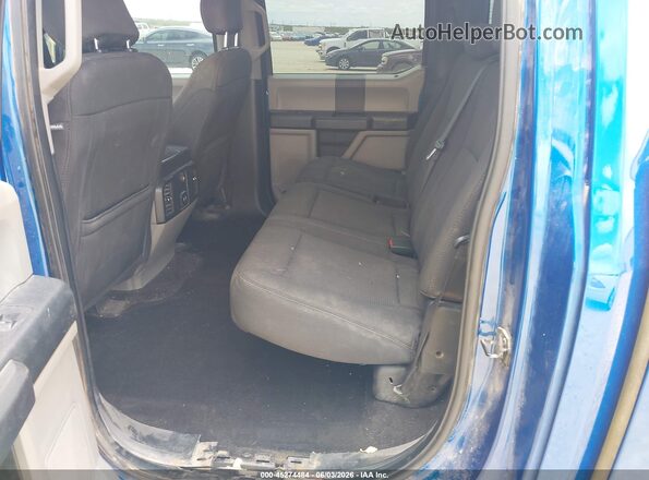 1FTEW1EP5JKF13878 2018 FORD F150 Blue Вид наклейки з VIN-кодом