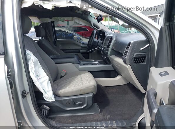 1FTEW1EP5KFB35202 2019 FORD F150 Silver Սալոնի դիմացի տեսք