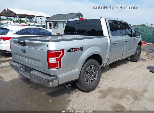 1FTEW1EP5KFB35202 2019 FORD F150 Silver Հետևի աջ