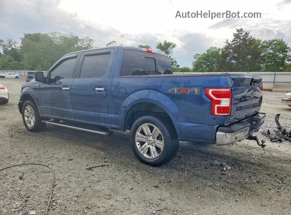 1FTEW1EP5LFC57186 2020 FORD F150 Blue Tył lewy