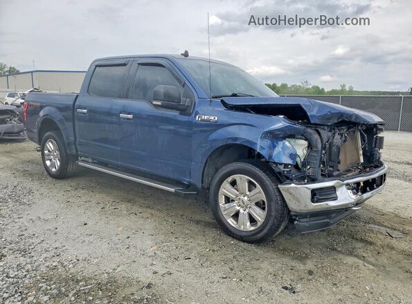 1FTEW1EP5LFC57186 2020 FORD F150 Blue Przód prawy