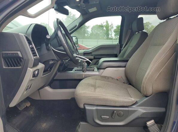 1FTEW1EP5LFC57186 2020 FORD F150 Blue Widok wnętrza z przodu