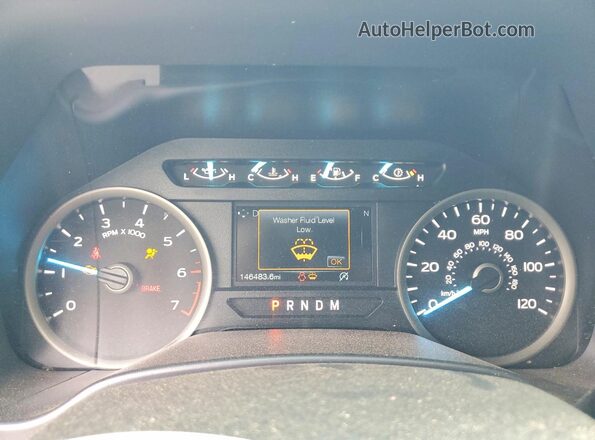 1FTEW1EP5LFC57186 2020 FORD F150 Blue Widok zestawu wskaźników