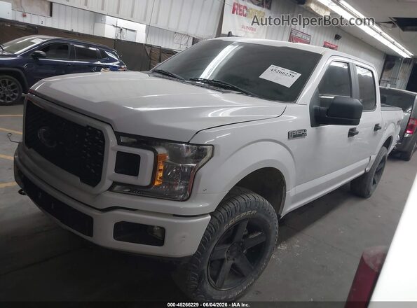 1FTEW1EP5LKE80206 2020 FORD F150 White Przód lewy